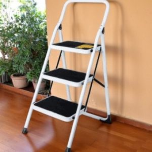 Escalera Tubular Plegable 3 pasos