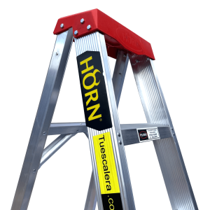 Escalera Tijera Aluminio Certificada 10 pasos