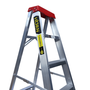 Escalera Tijera Aluminio Certificada 9 pasos