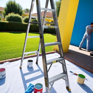 Escalera RAM Tijera Aluminio 6 pasos Protop