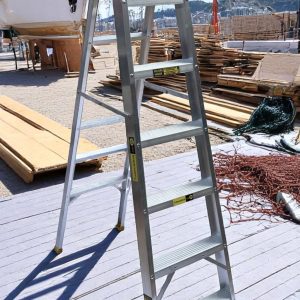 Escalera RAM Tijera  Aluminio 7 pasos