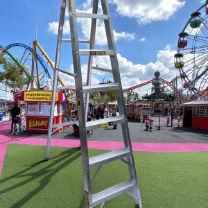 Escalera RAM Tijera Aluminio 7 pasos Protop