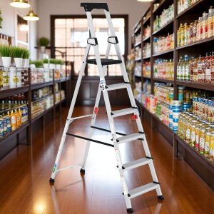 Escalera Plataforma Compacta RAM 6 pasos