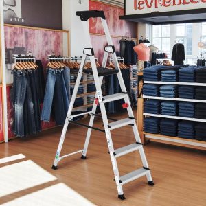 Escalera Plataforma Compacta RAM 5 pasos